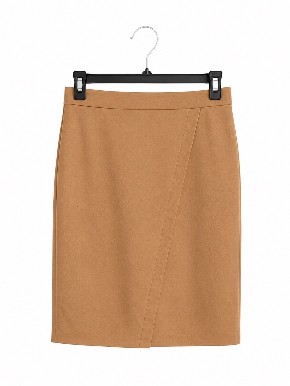 Banana Republic Brown Pencil Skirt 0 Petite Lined Career Office Stretch